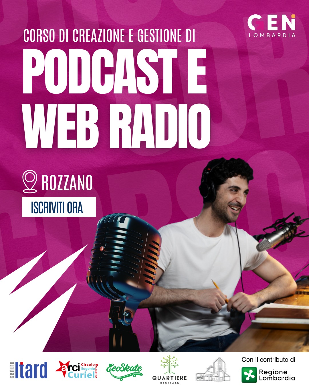 🎙️ Hai qualcosa da dire? Fallo sentire!Musica, storie, interviste, idee: una webradio è un....