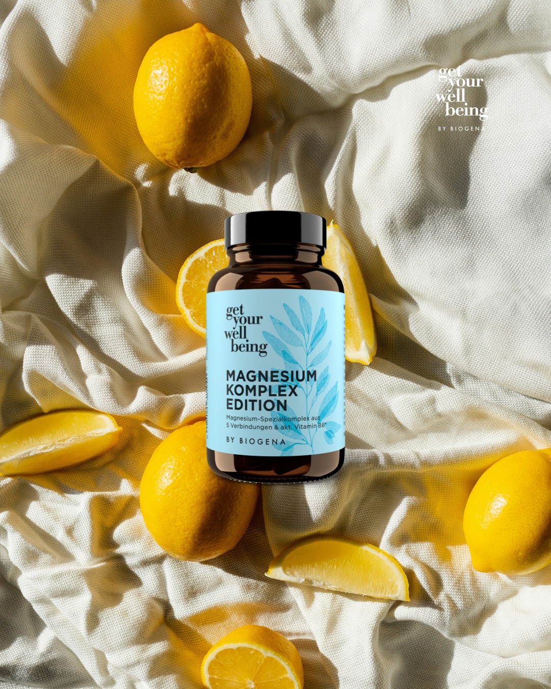 Fünf Magnesiumverbindungen kombiniert mit aktivem…