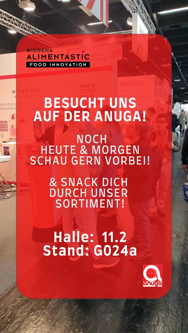 Schau vorbei, wir freuen uns auf dich! #anuga #mes…
