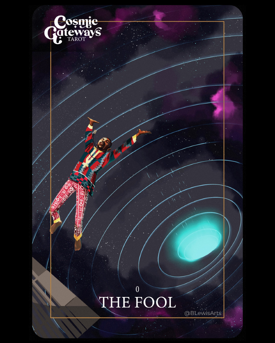 This is an invitation to tap into the energy of the Fool from the Cosmic Gateways Tarot. If the Fool shows up for you, it's a sign of confirmation to take a leap of faith and bet on yourself. In an era of so much uncertainty, so many big changes happening all around us, we're presented with the opportunity to show up for your dreams. Don't take life too seriously. In this finite physical experience, make each day a magical one.