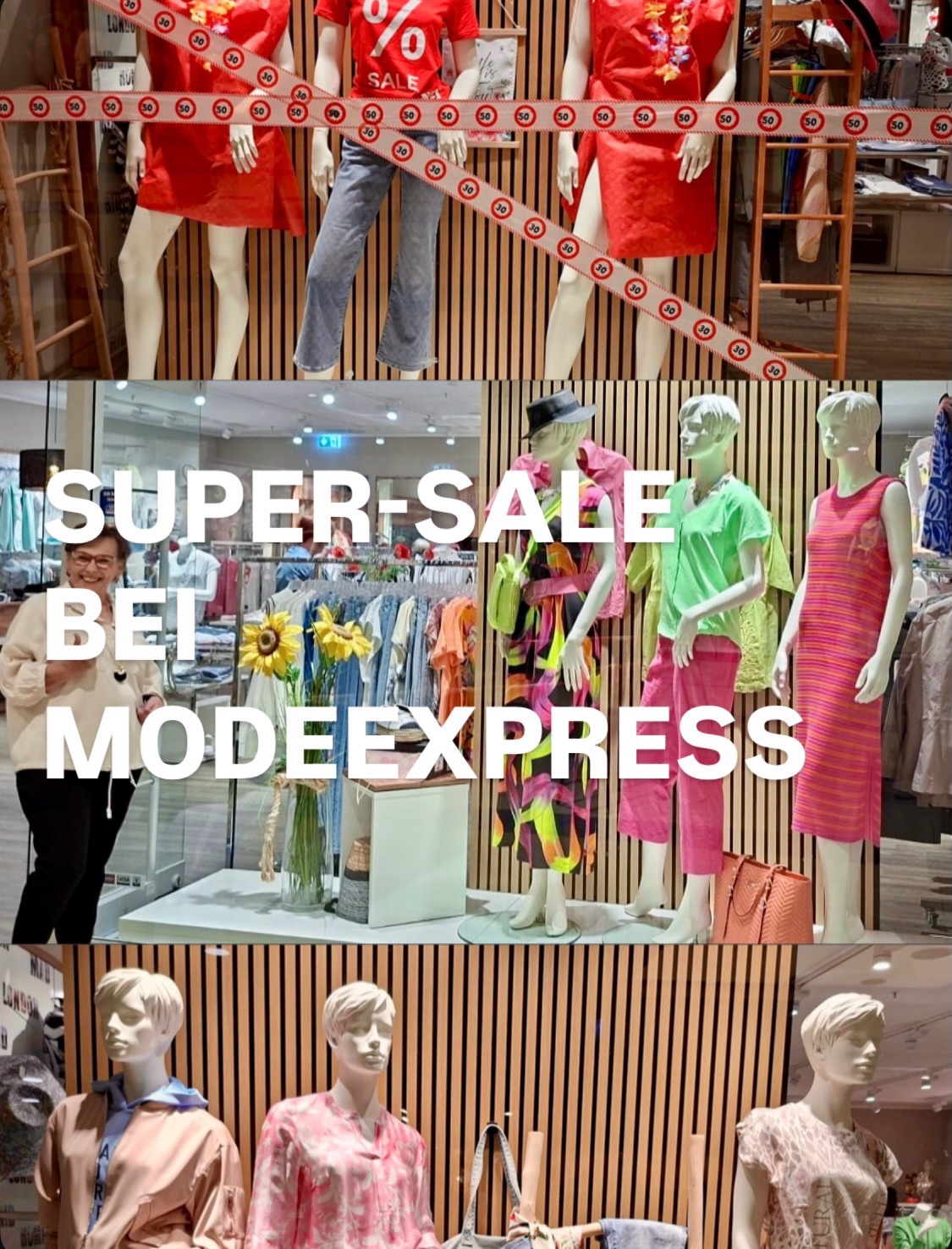 Bereit für die besten Schnäppchen der Saison? Bei Modeexpress No 1 im @alleecenter_leipzig hat der große SSV begonnen: H