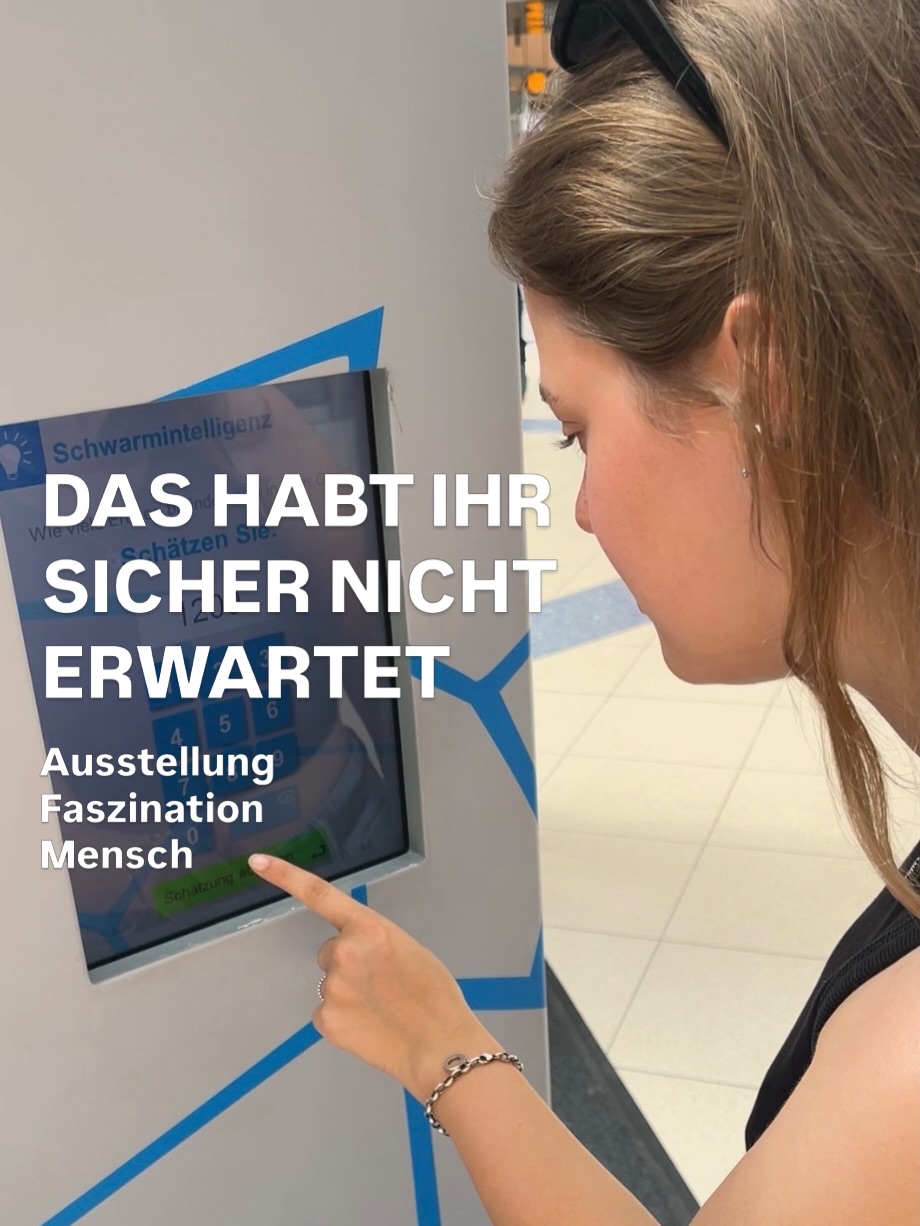 Manchmal muss man die Welt mit anderen Augen sehen - oder seinen eigenen Körper. Die Ausstellung „Faszination Mensch“ ze